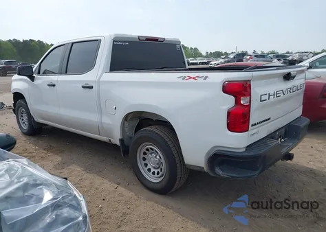 2023 Chevrolet Silverado 1500 4Wd Short Bed Wt from USA, damaged, VIN 1GCPDAEK4PZ201117